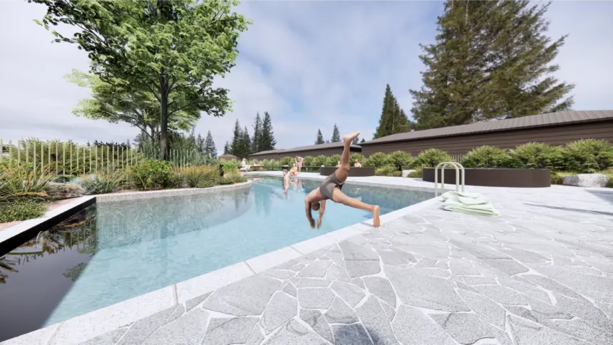 Bright Spa Render