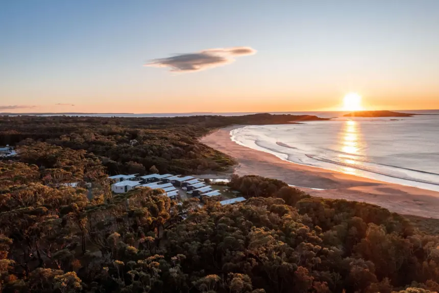 Racecourse beach bawley point view