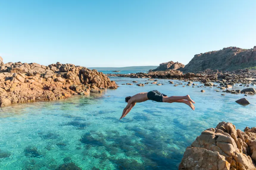 Beach days at Yallingup Beach
