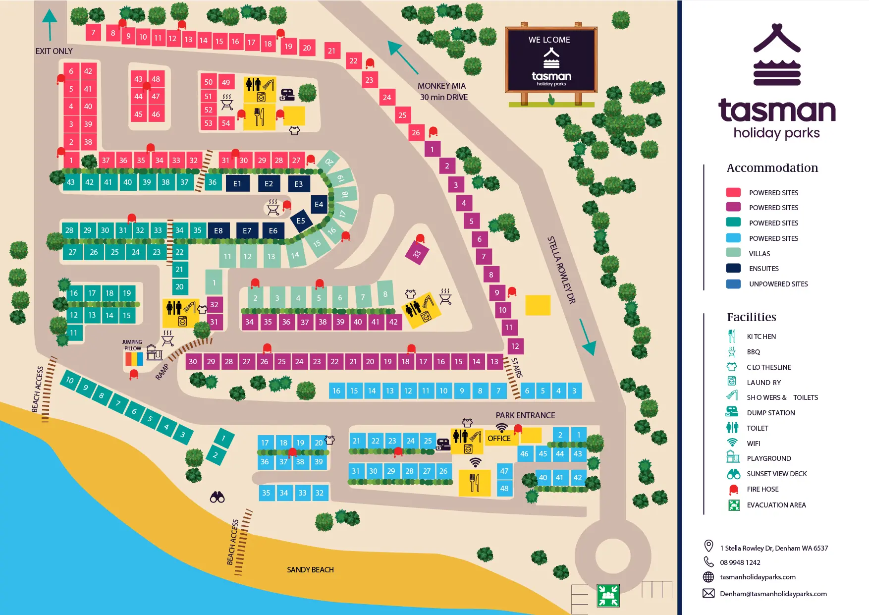 THP Denham Park Map