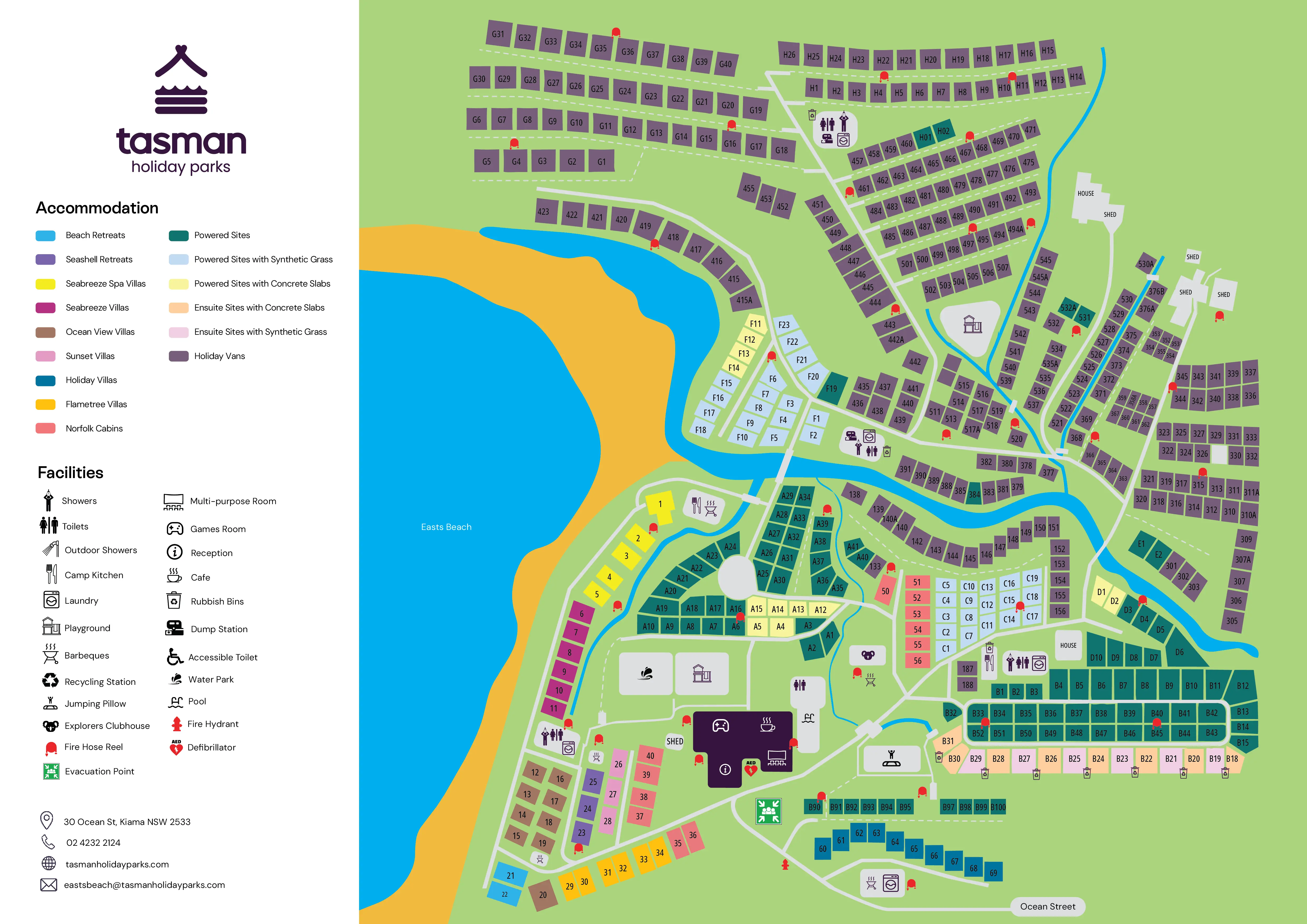 Tasman Map Kiama June V2