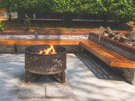Jervis bay fire pit 2