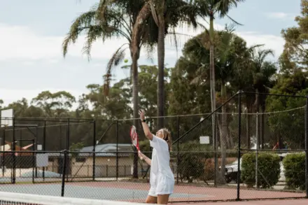 Kioloa Beach tennis court
