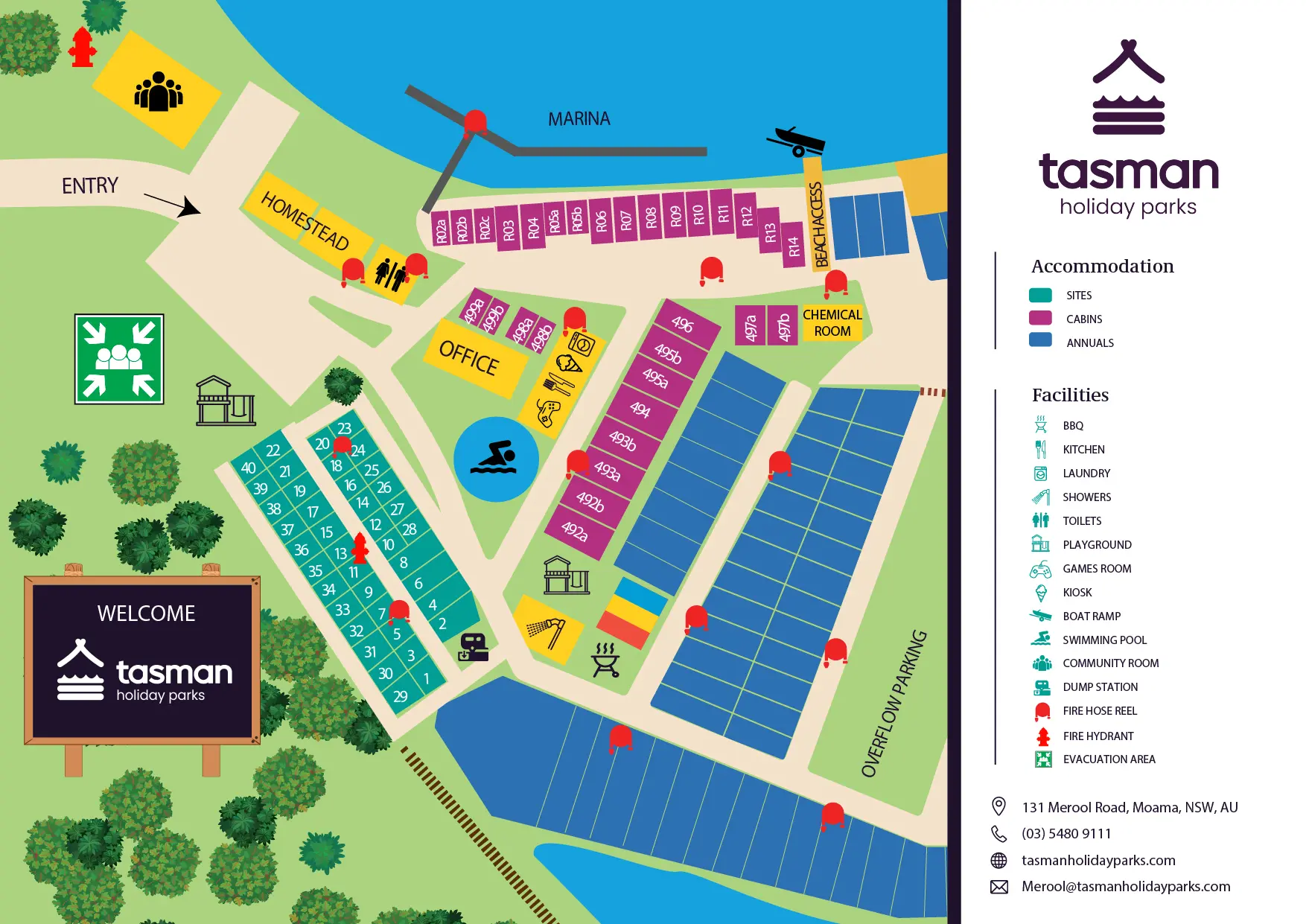 THP Merool Tourist Map 2026 V2