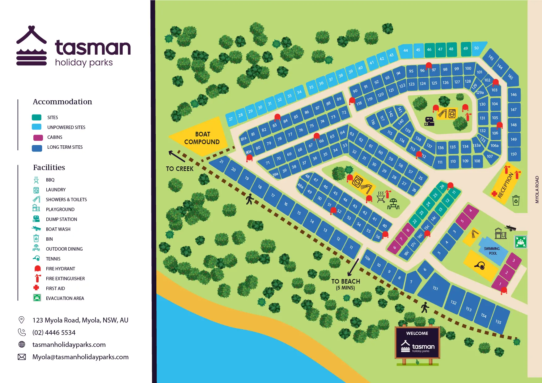 THP Myola map