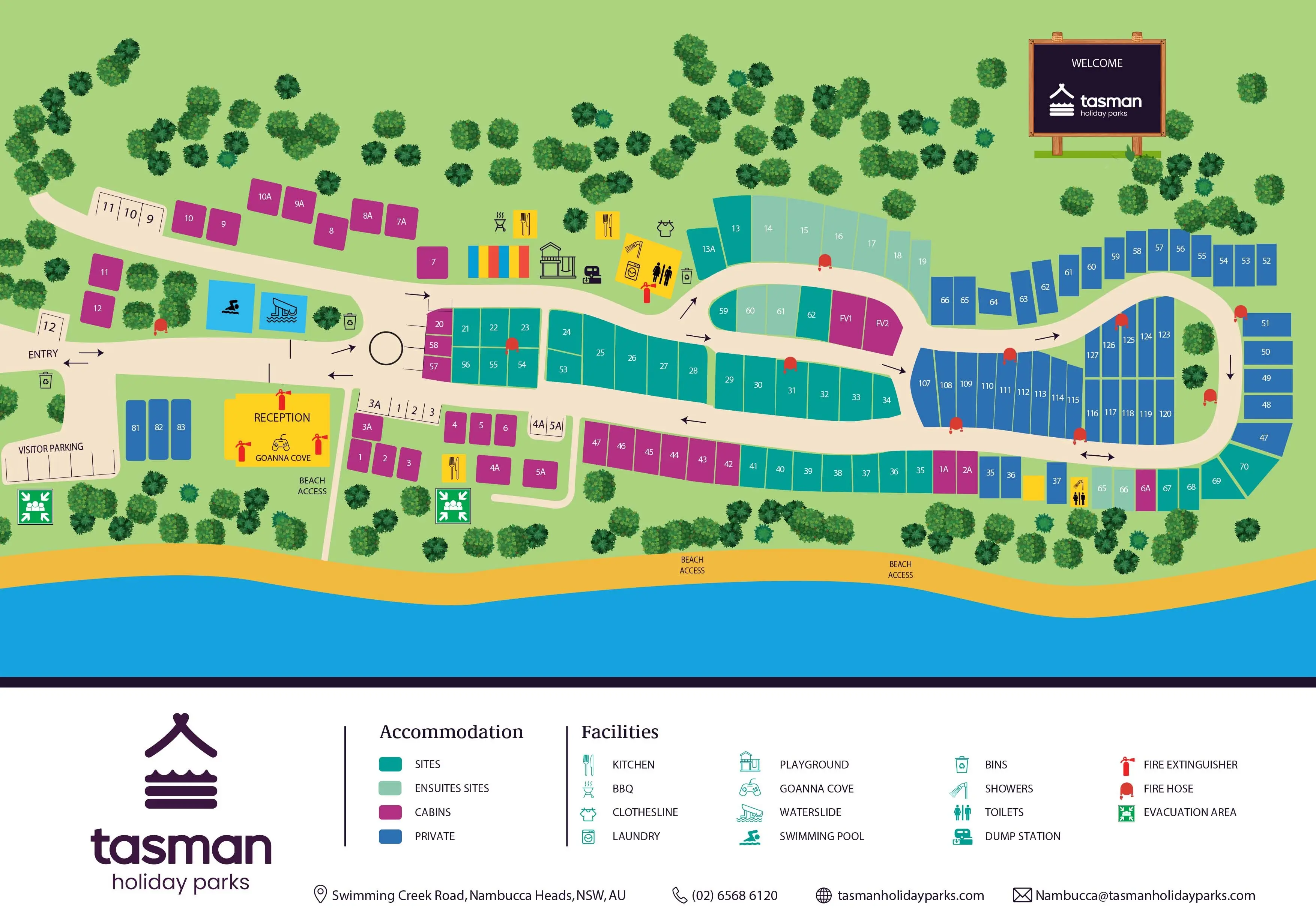 THP Nambucca map