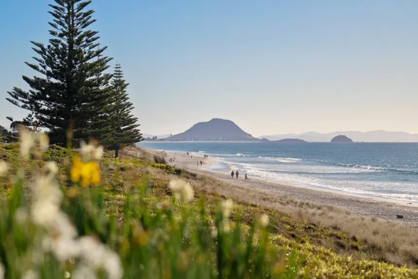 Papamoa beach views