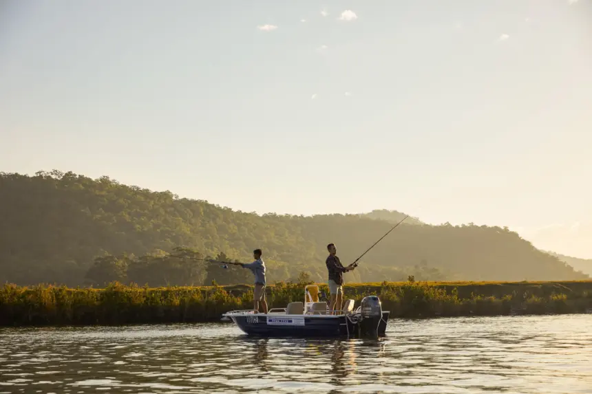 Fishing Wisemans Ferry