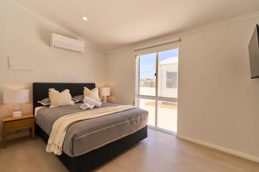 Tasman Holiday Parks Denham Seaside cabin interiors