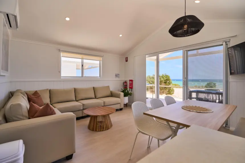 Denham seaside luxury cabin interior